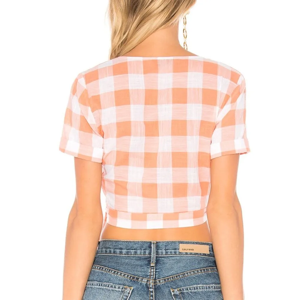 L'ACADEMIE - The Lani Wrap Front Top - Image 4