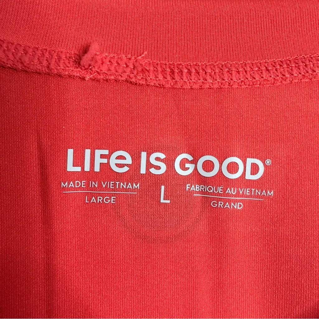 NWOT Life is Good Women’s Long Sleeves Rash Guard Wavy Turtle UPF 50+ Swim Shirt - Image 3