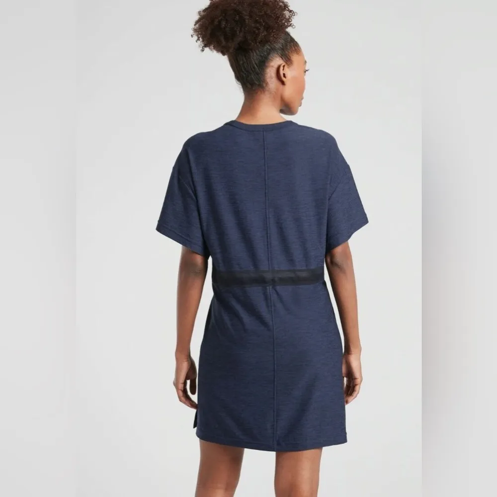 Athleta Crosscurrent Coverup, navy blue SIZE M new no tags - Image 2