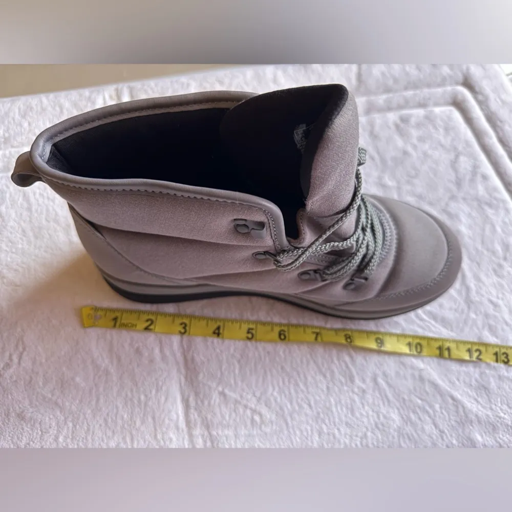 Cloudsteppers by Clarks Cabrini Cove Dark Grey boots winter comfy Women’s 9 W Gray - Image 7