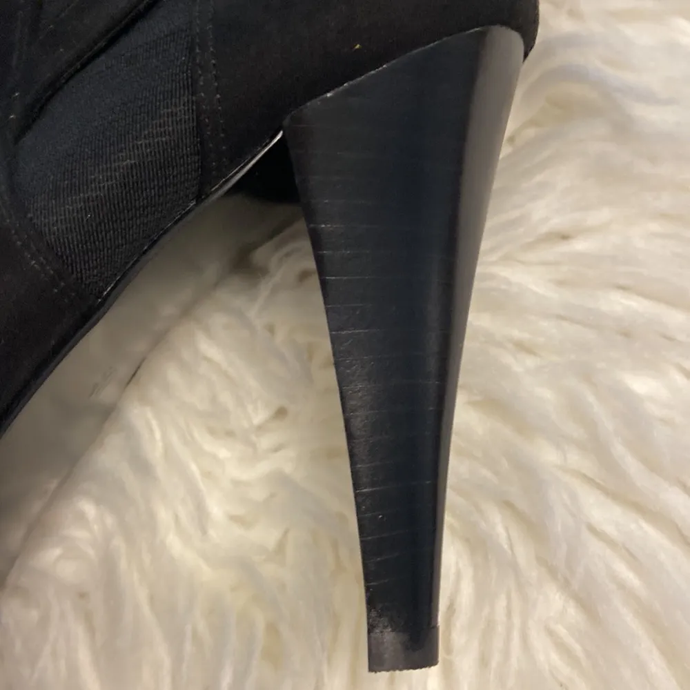 Kelly & Katie Platform botties size 8.5 BNWOT black color heel 4” - Image 13