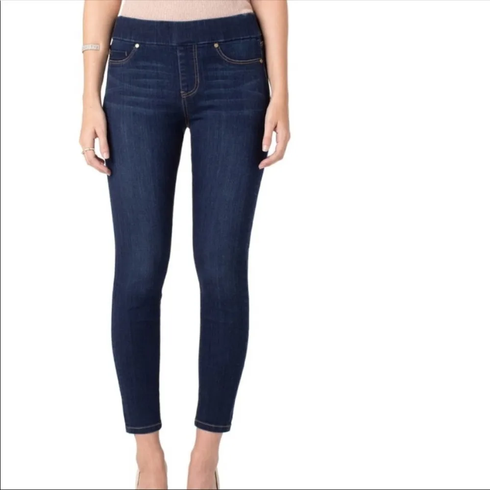 LiverPool size 6 blue jean jeggings - Image 2