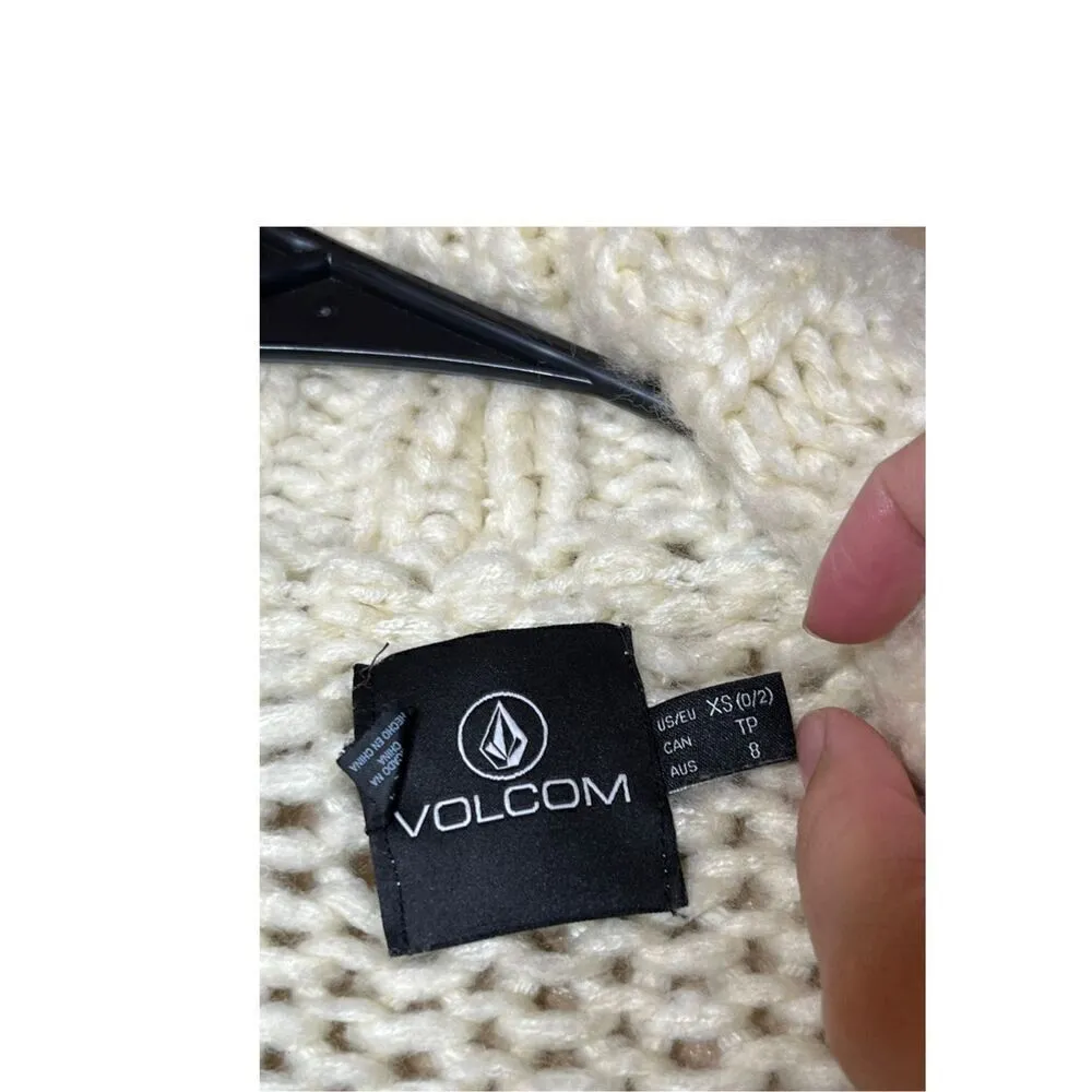 Volcom Big Cozy Cardigan Sweater Size XS - Image 7