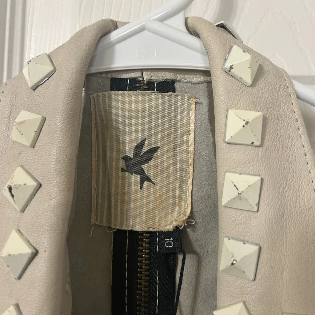 One Teaspoon Beige Fringe Vest(Size 10) - Image 9