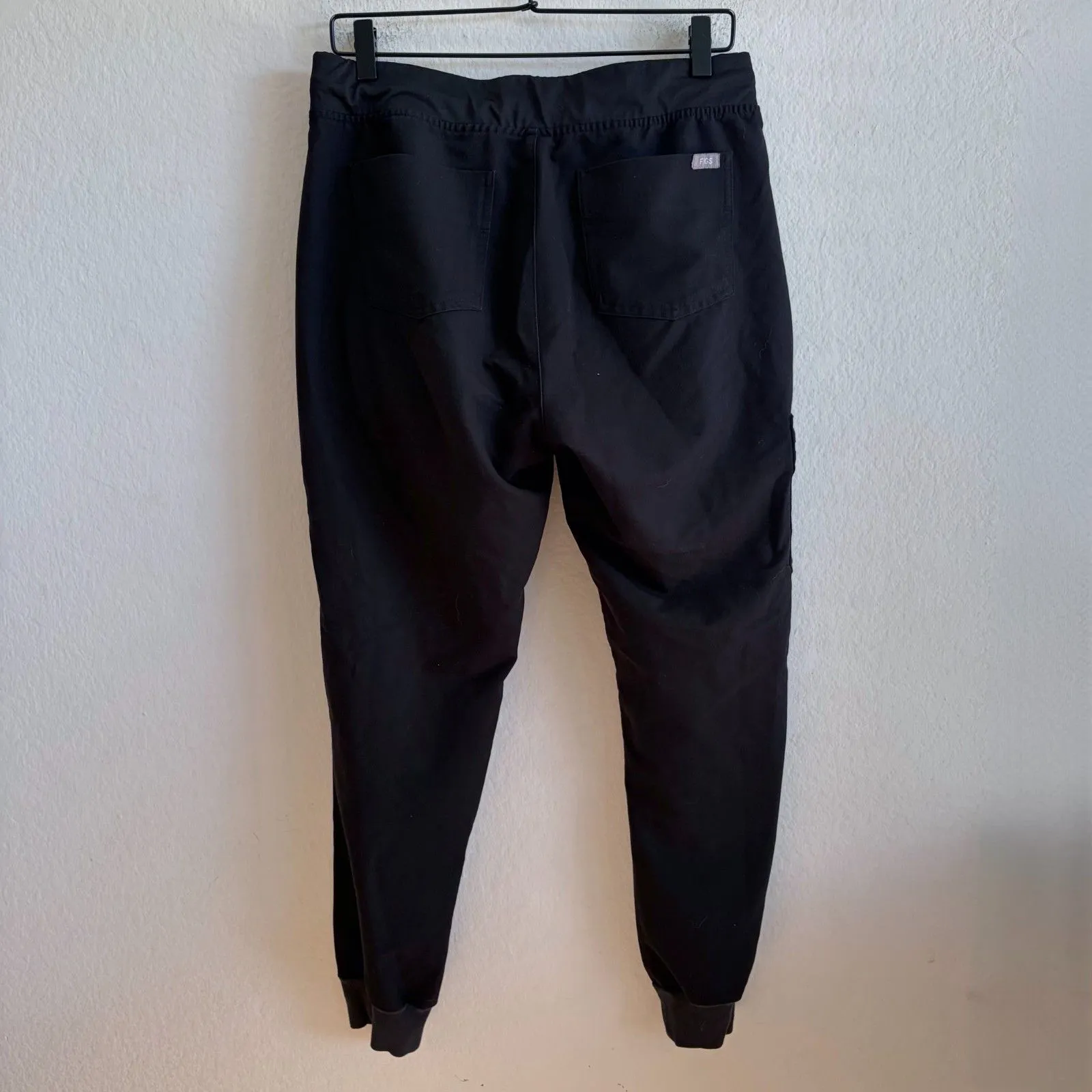 FIGS Zamora Jogger Scrub Black Pants Womens Large Nurse Doctor Surgical - Image 4
