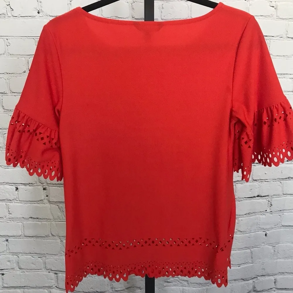 Banana Republic Blouse with Eyelet Details - Image 2