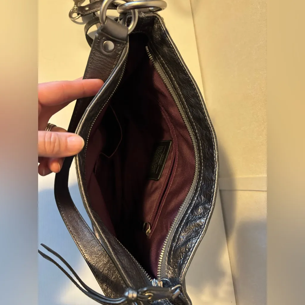 Coach Legacy West Zoe Hobo Bag EUC Bronze - Image 7