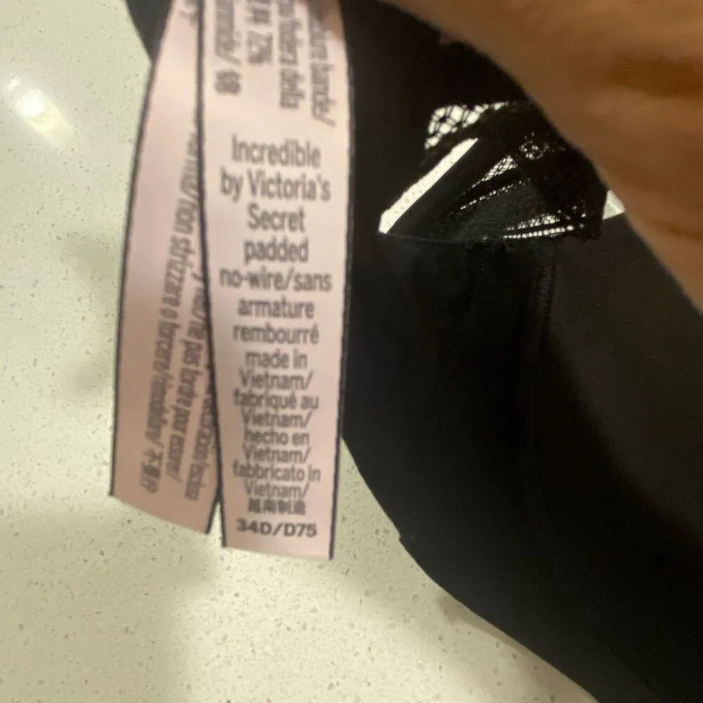 Victoria’s Secret bra incredible padded no wire bra size 34D - Image 7