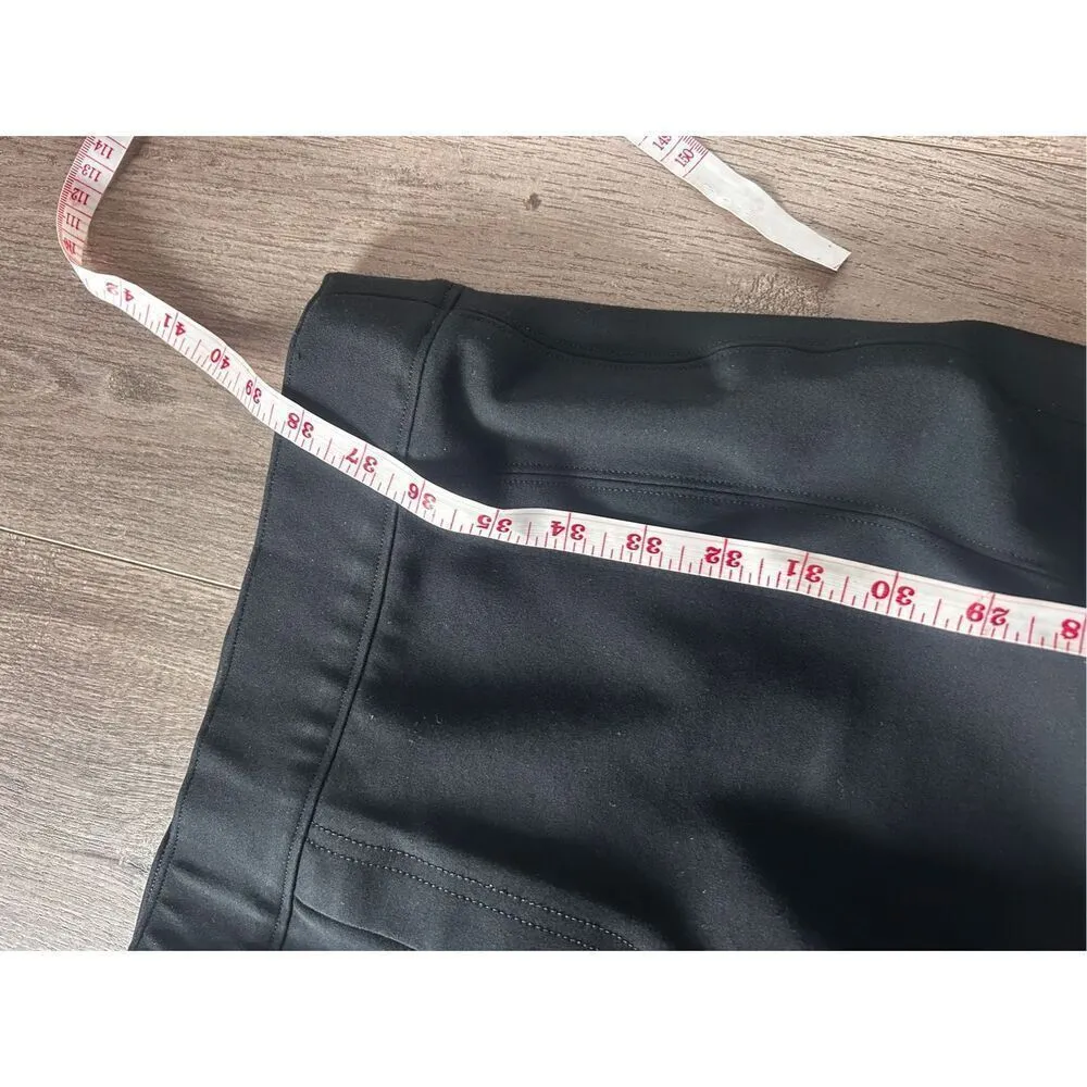 Spanx black stretchy dress pants size large jeggings - Image 8