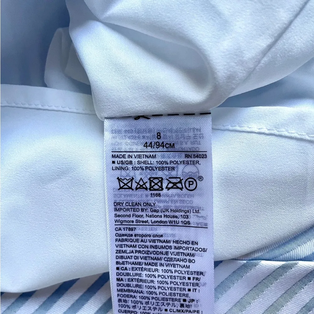 NWOT Banana Republic One-Shoulder Fit and Flare Dress - Image 4