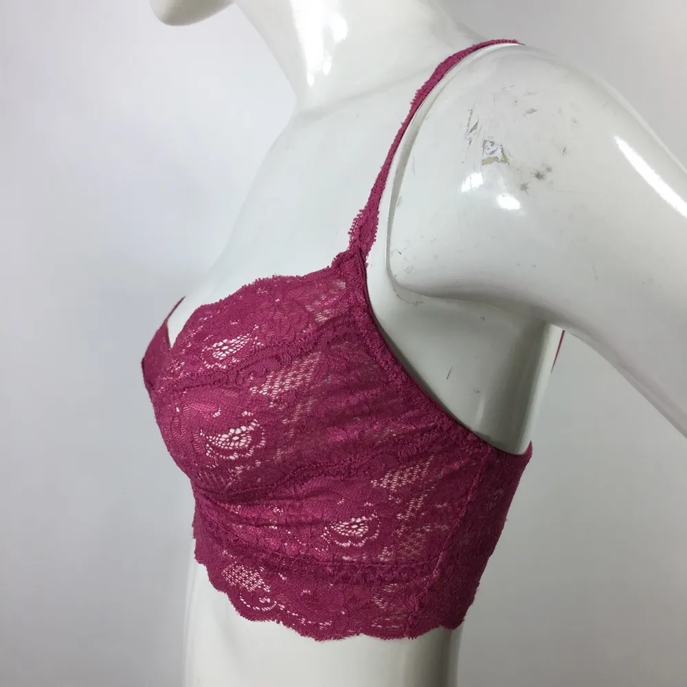 Cosabella Lace Bralette Pink S - Image 11