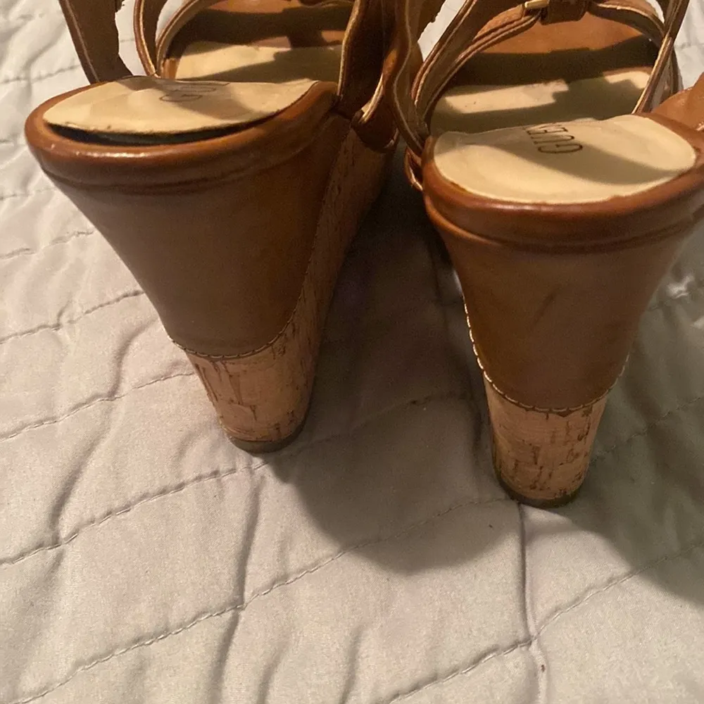 - G by Guess Brown Sandals - Image 4