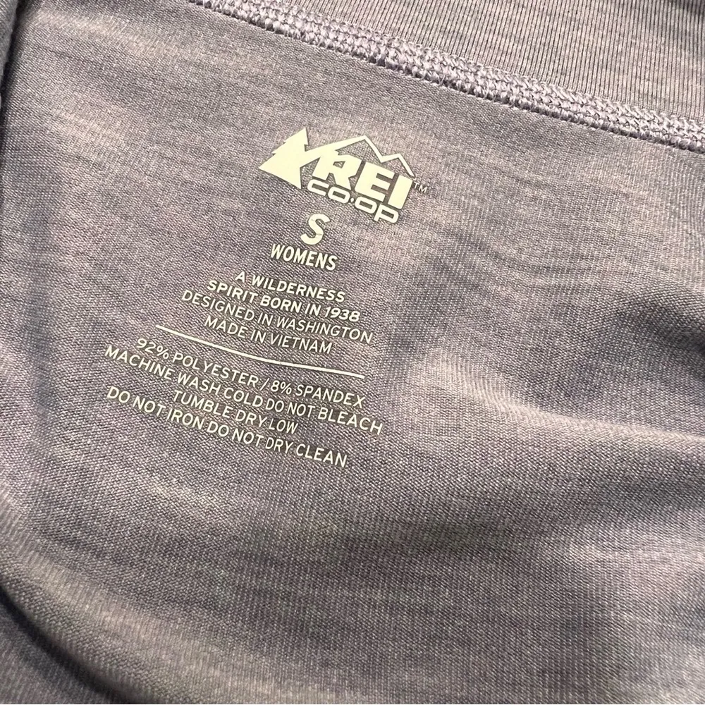 Rei 1/4 zip pullover base layer small light purple - Image 2