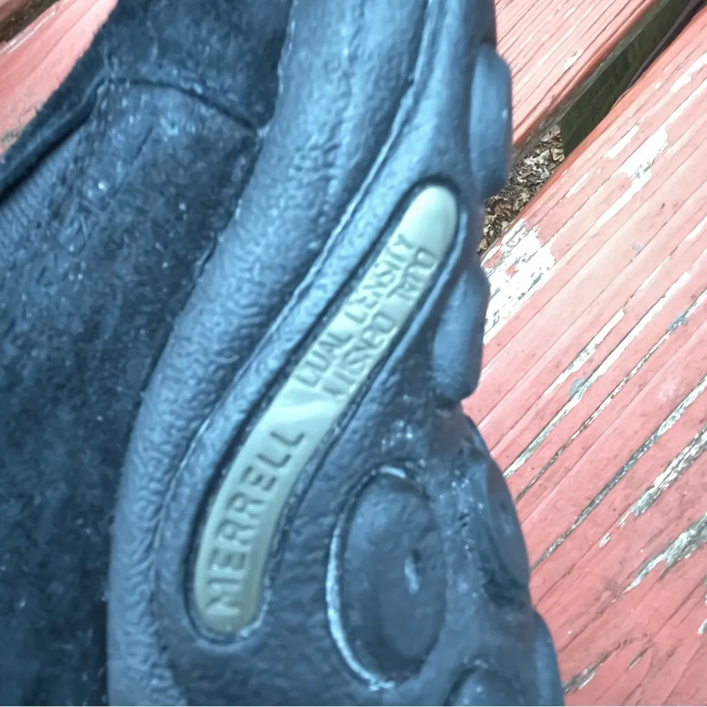 Merrell Women’s Jungle Moc Slip On Loafers 7 Black Suede OrthoLite Comfort - Image 12