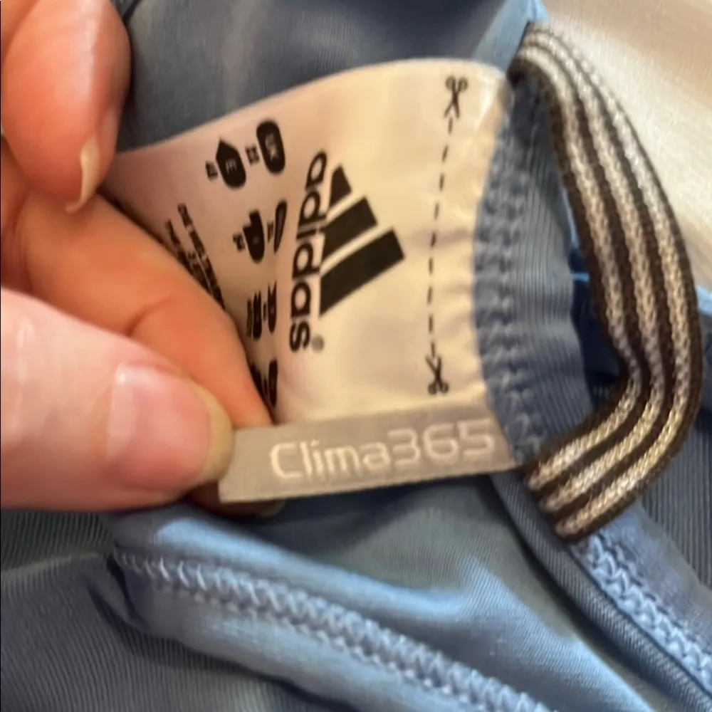 Adidas Clima365 Light Blue Sports Bra Top for Performance and Style - Image 10