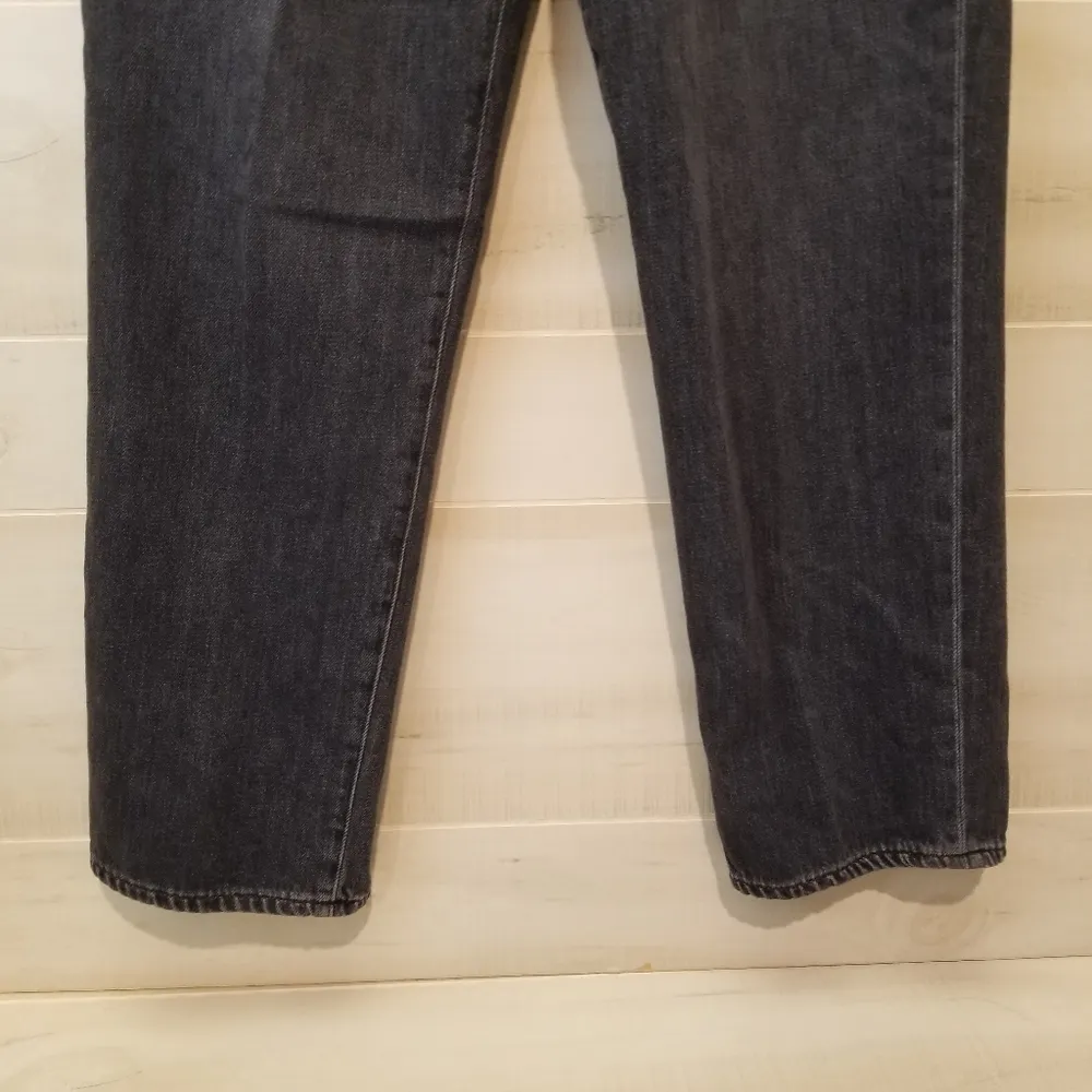 {30} Veronica Beard Blake Class Straight High Rise Washed Black Jeans - Image 10