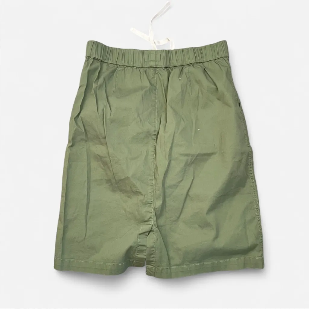 Pact Organic Cotton Daily Twill Skirt in Olive Green - Image 5