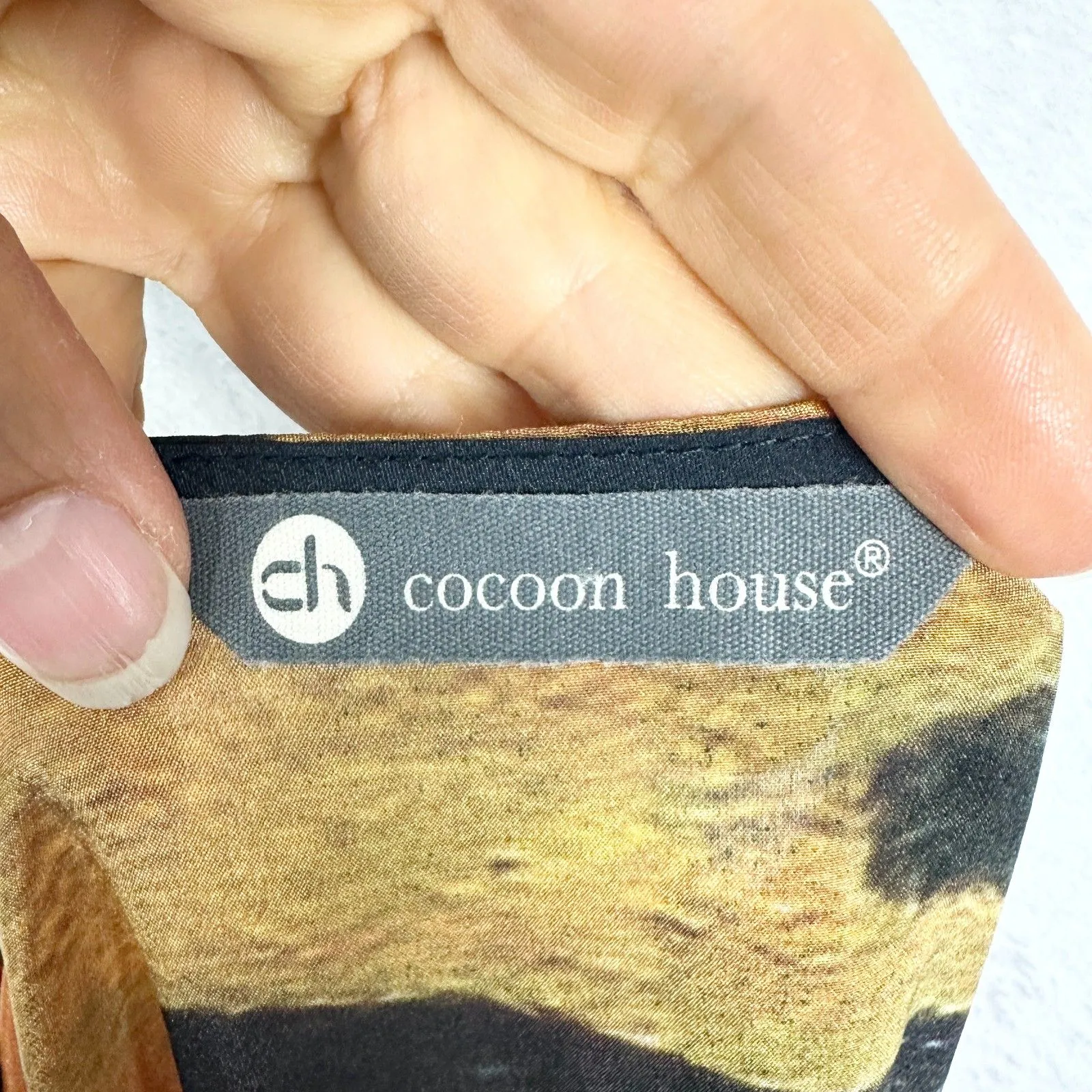 Cocoon House Silk Kimono Top One Size Festival Asian Artsu Art To Wear Lagenlook - Image 5