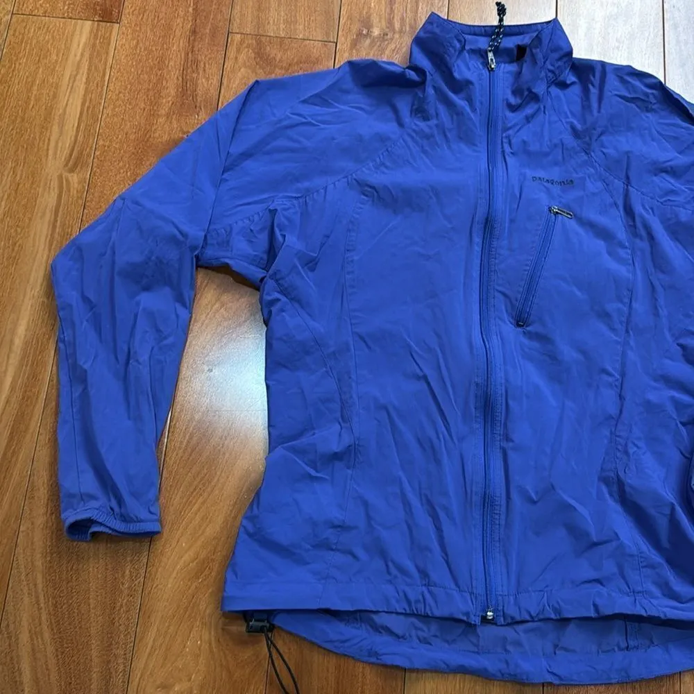 Patagonia Jacket Windbreaker Womens Purple Teal Blue Full Zip Up 24127 size M - Image 4