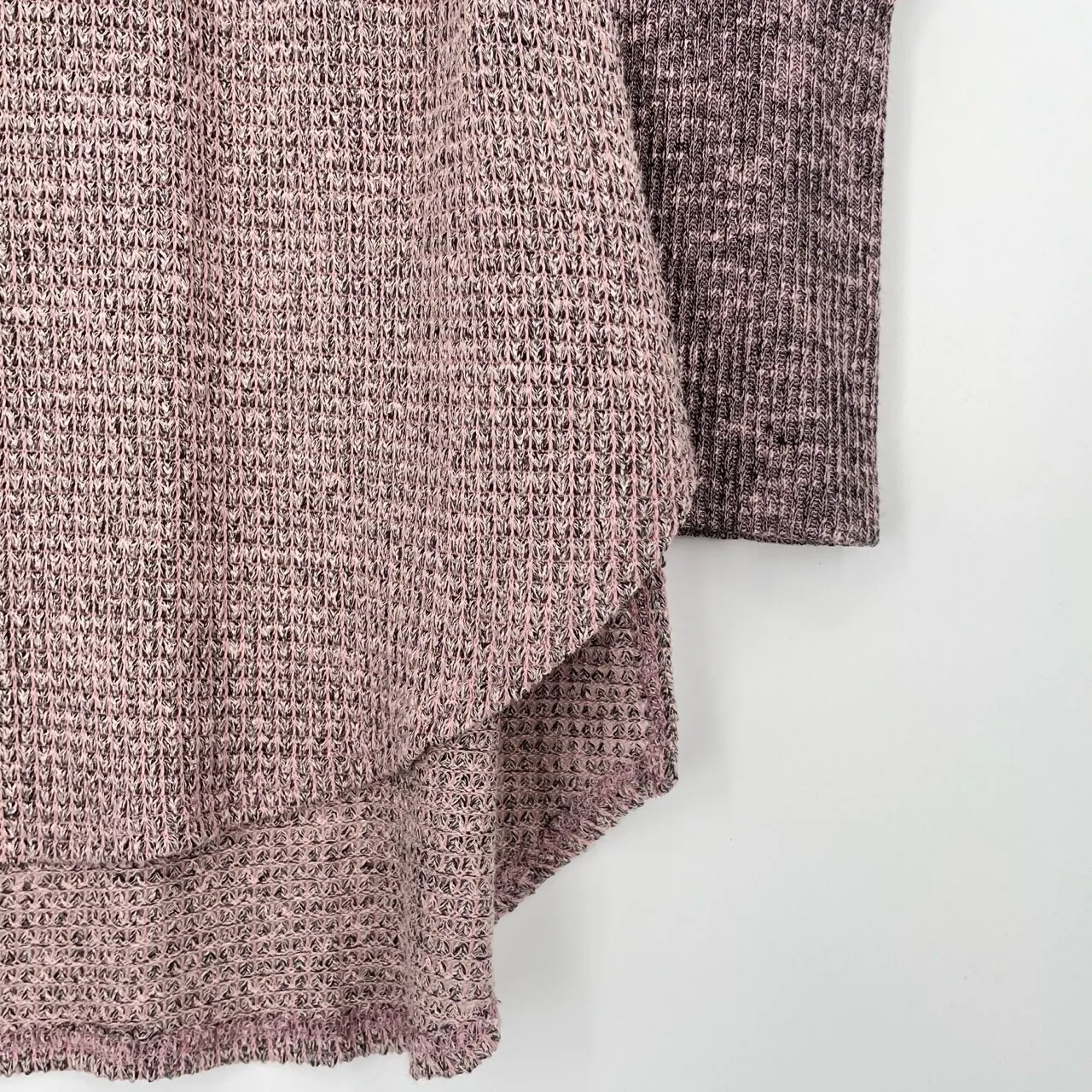 Soft Surroundings Quiet Luxury Knit Eyelet Trim Long-sleeve Sweater Medium - Image 4