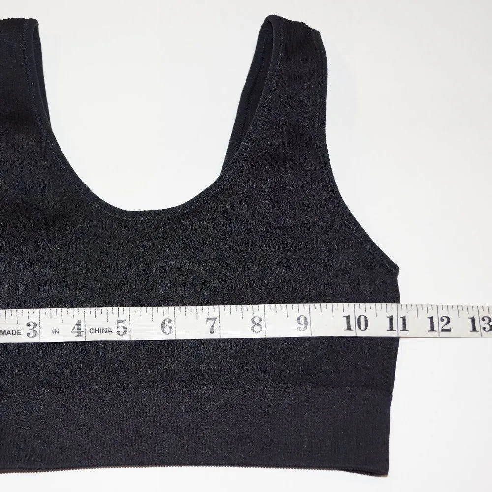 AERIE Black Sport Bra - Size S‎ - Image 5