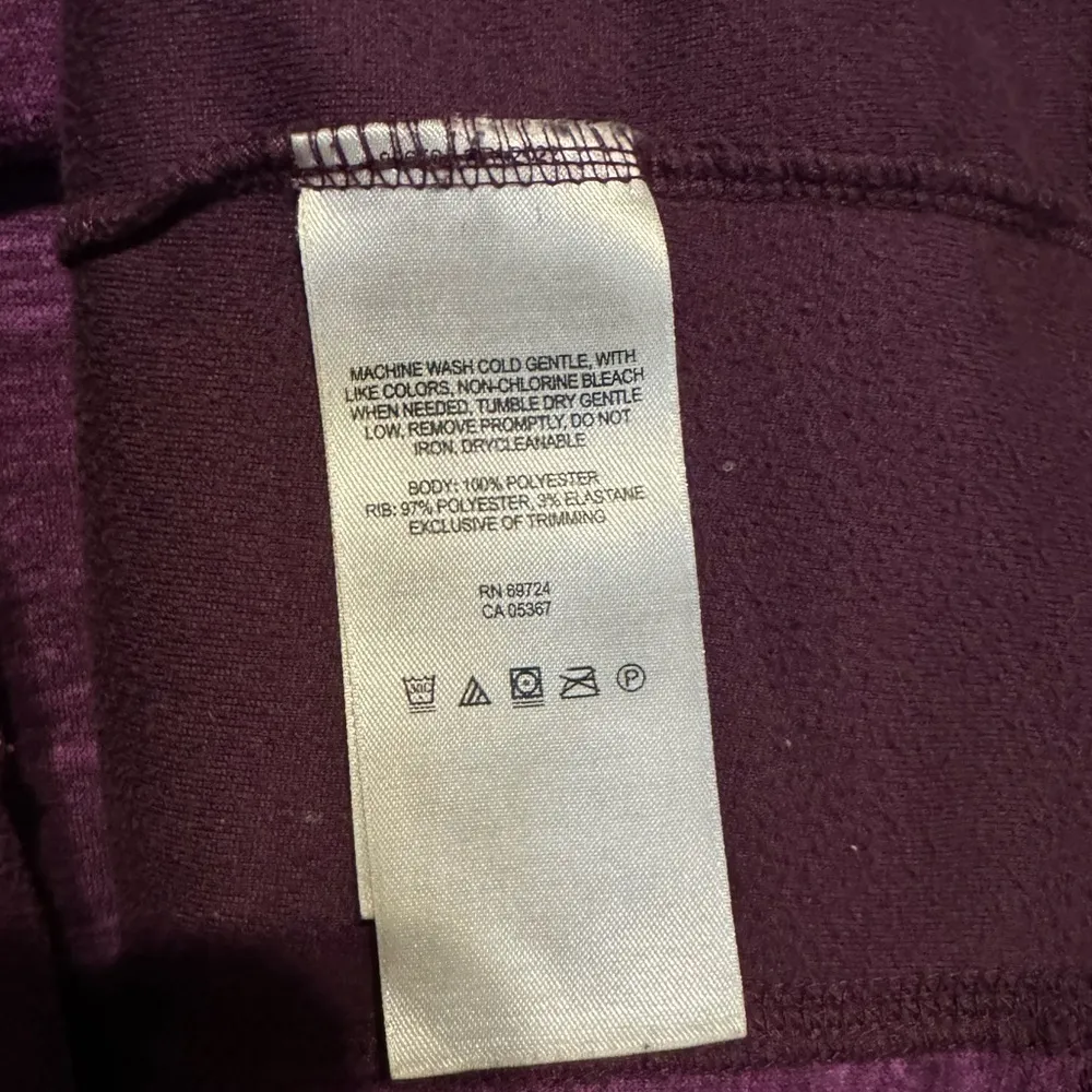 Columbia Women's Sweater Pullover Fleece Sweatshirt Purple Heather Plum Size XL - Image 6