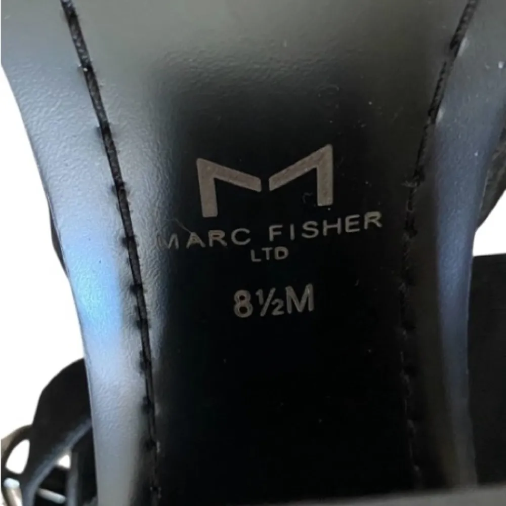 Marc Fisher Nib Marc Fisher Ltd Vixen Light Black Suede Sz 8,5 - Image 7