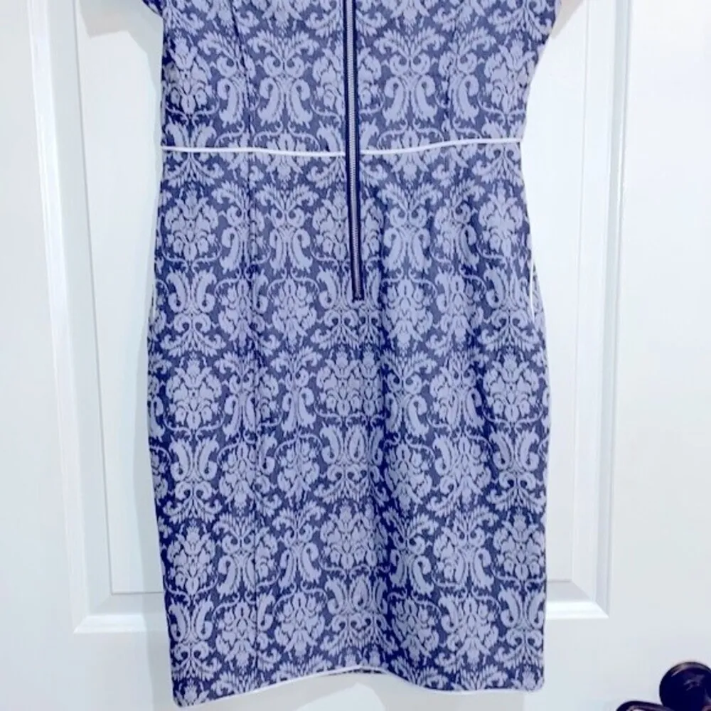 NYDJ size 6 jacquard dress - Image 7