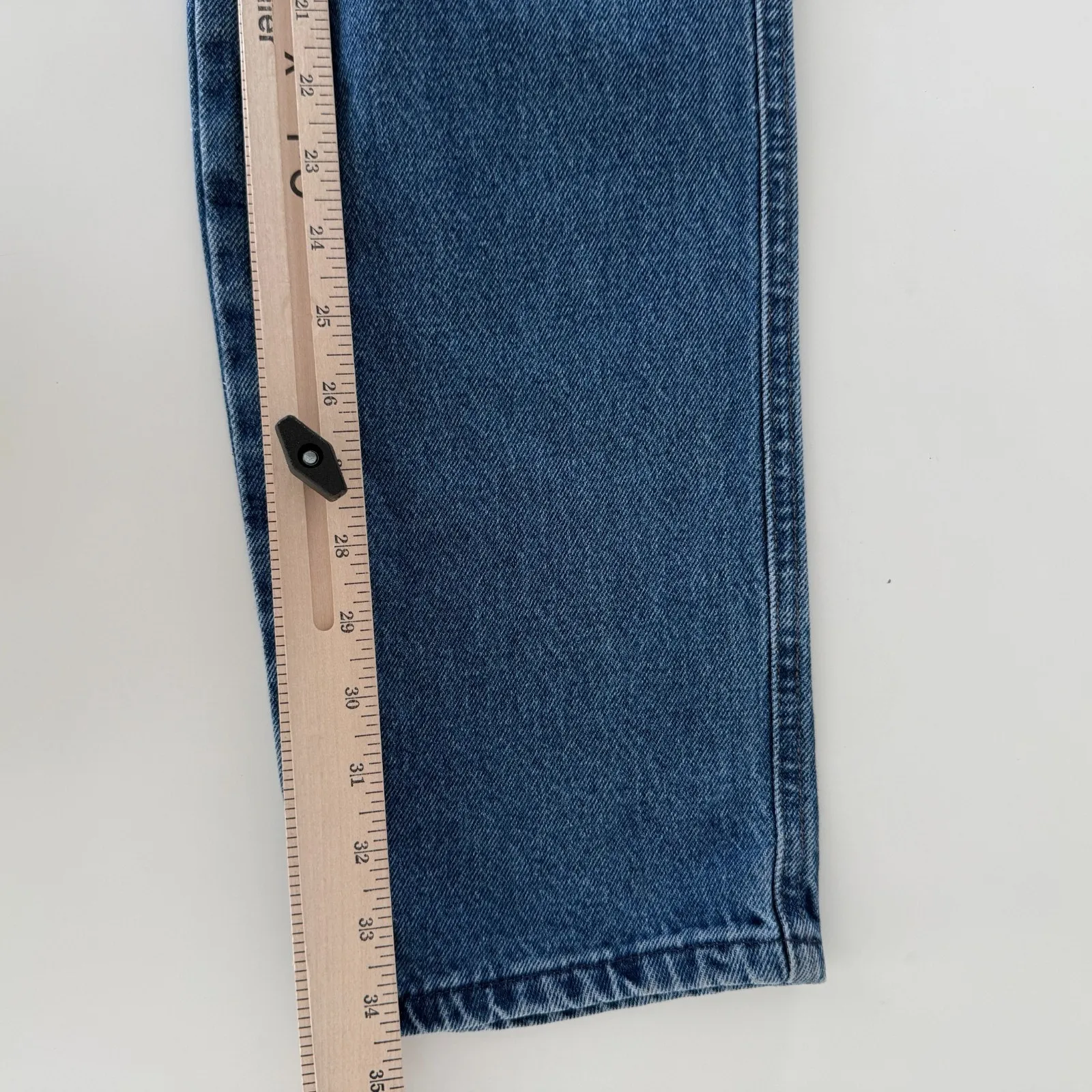 Vintage Rockies Rocky Mountain Jeans Womens 29x34 High Rise Western Bareback Blue Size 29 - Image 13