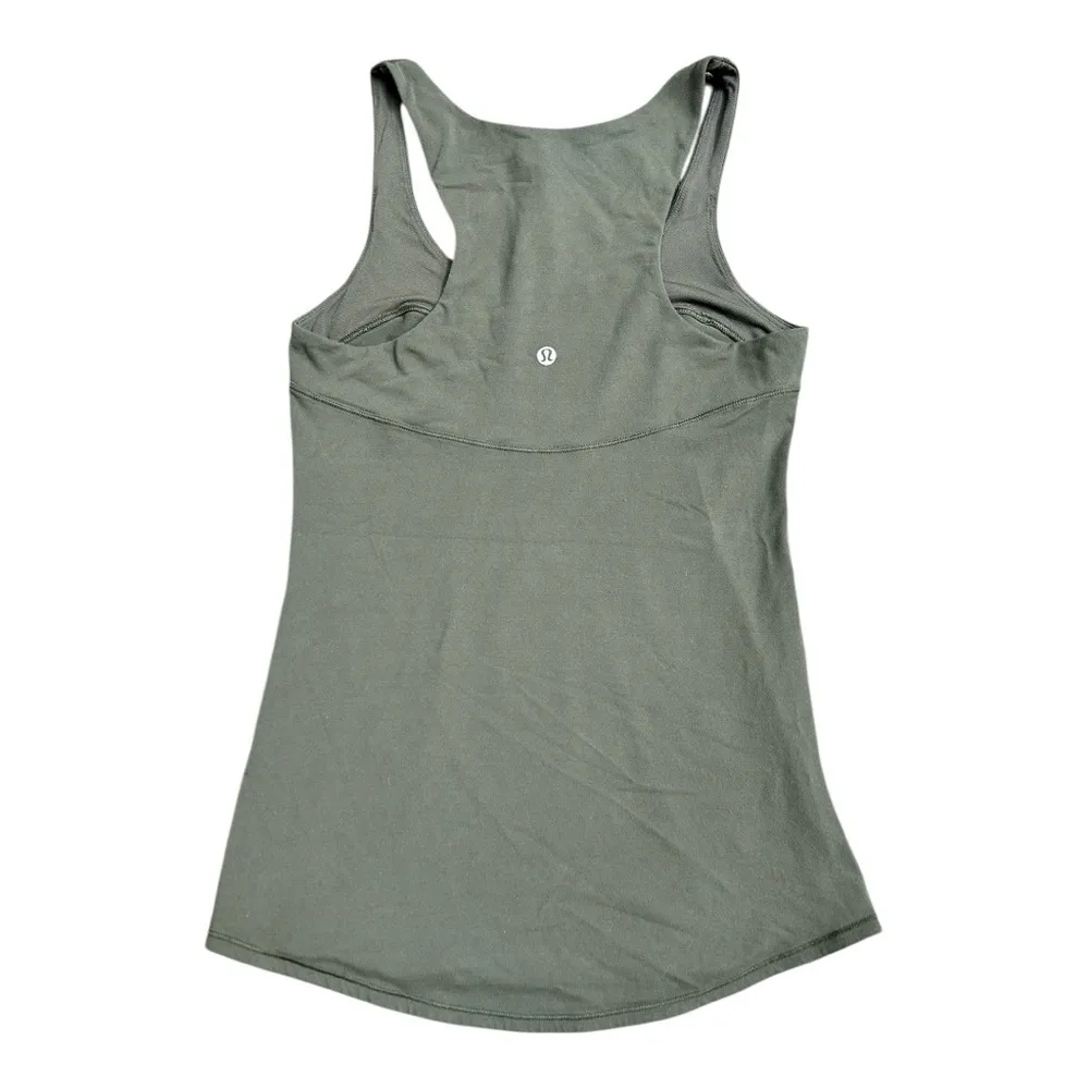 Lululemon First base tank rulu green size 4 - Image 2
