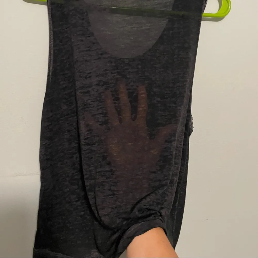 Black 'Mermaid On Duty' Tank Top Size M - Image 4