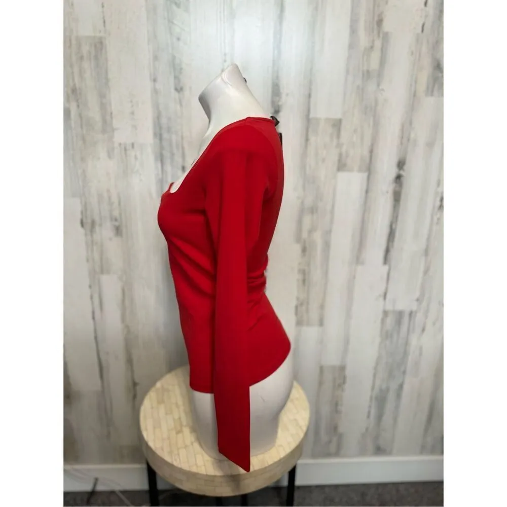 H&M Red blouse - Image 3