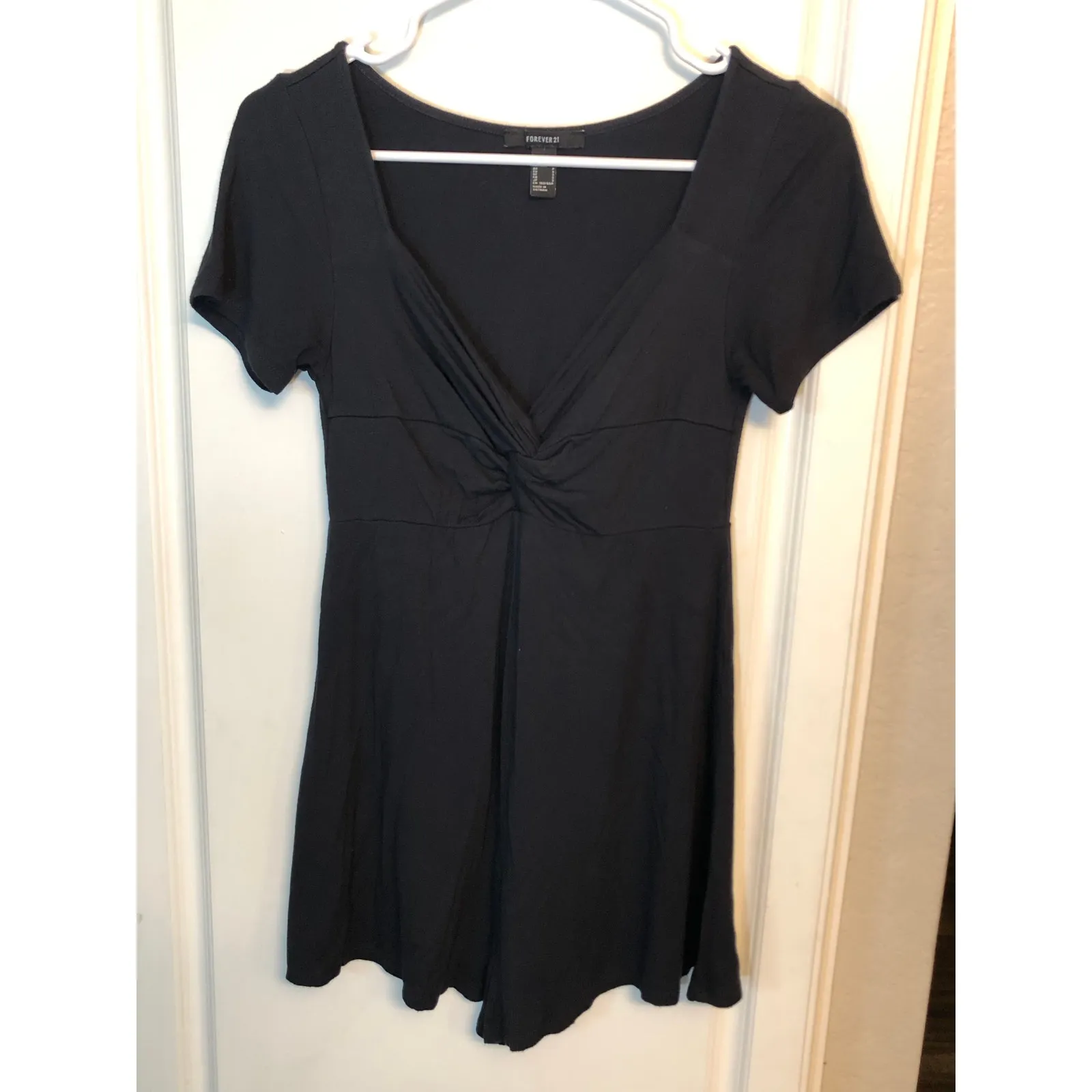 Forever 21 black mini romper size Small - Image 4