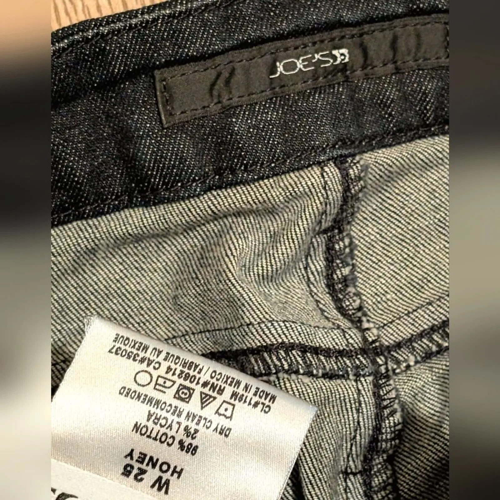 Joe's Jeans Womens‎ 25 Honey Bootcut Boot Cut Leg Beatty Dark Wash Premium Denim - Image 3