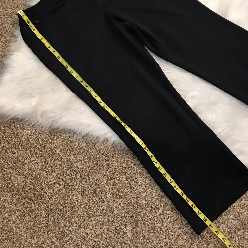 Studio 1940 pull on dress pants black size 18/20 - Image 7