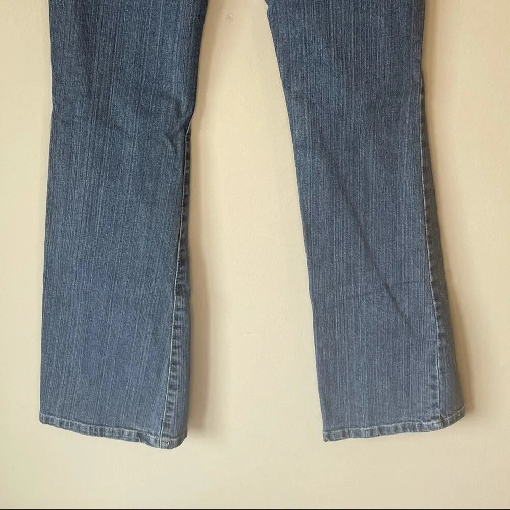 Aeropostale Hailey Flare Med Wash Jean Sz 1/2 Reg - Image 9