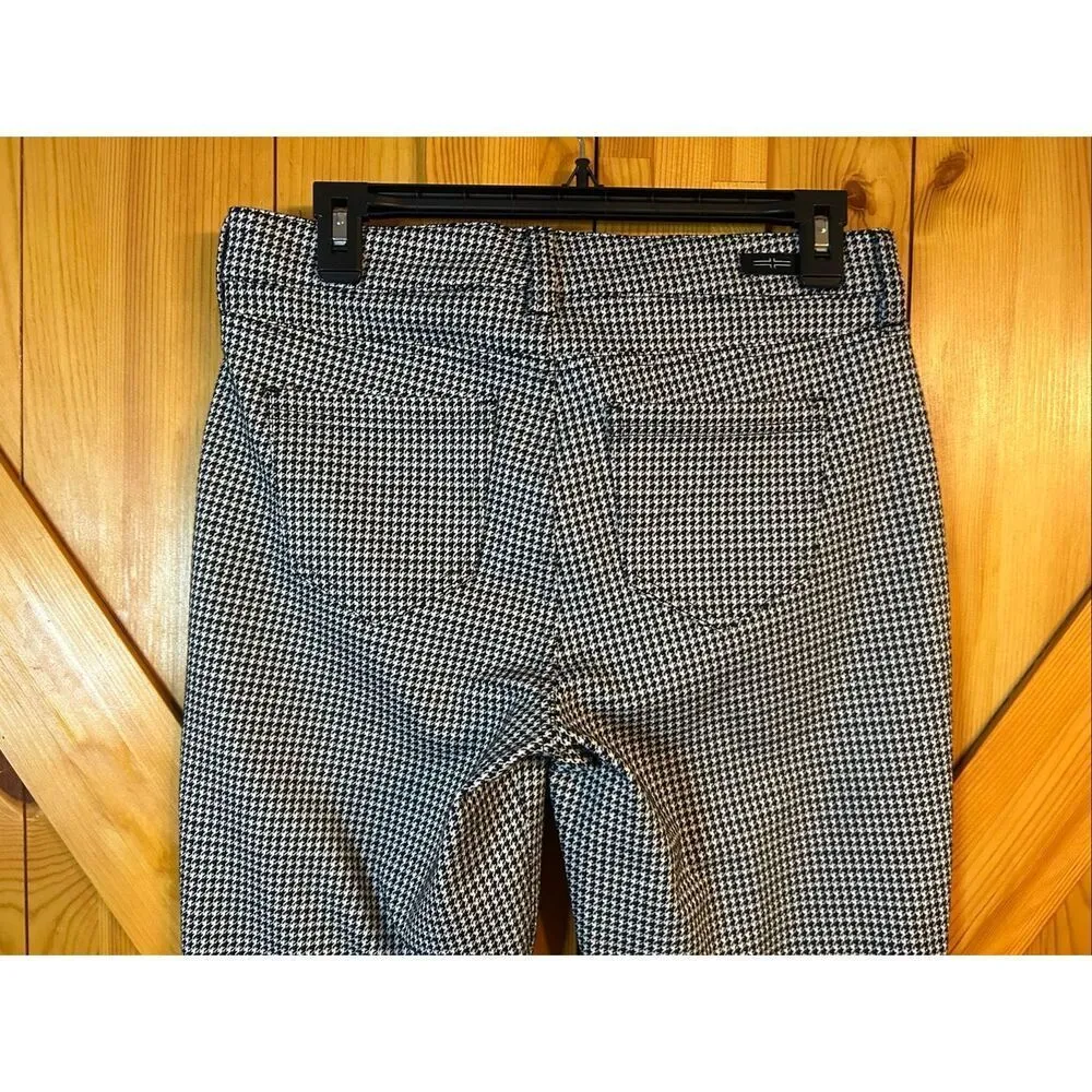 Liverpool houndstooth pants size 6/28 black/white (5154) - Image 6