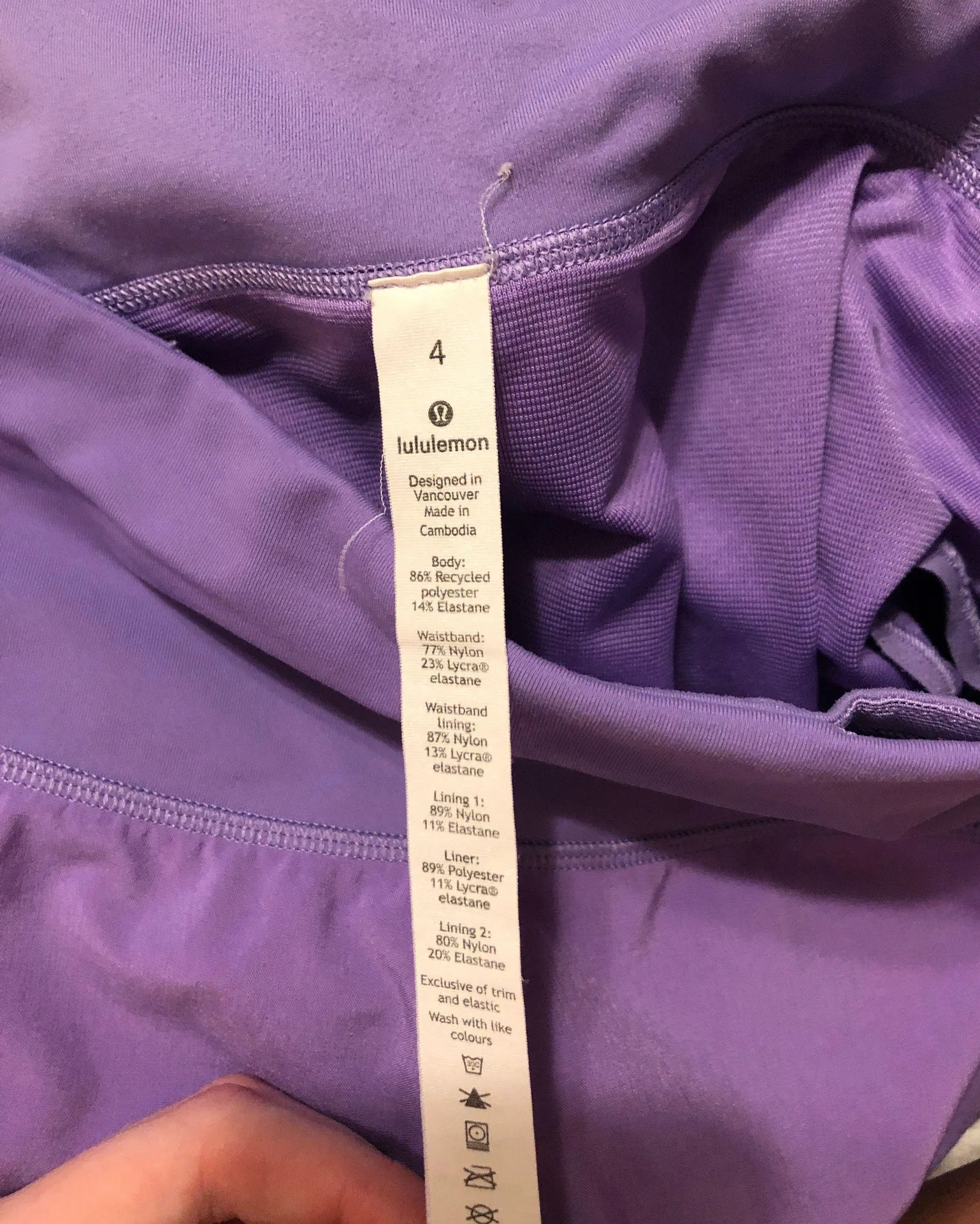 Lululemon Speed Short in Moonlit Magenta - Image 6