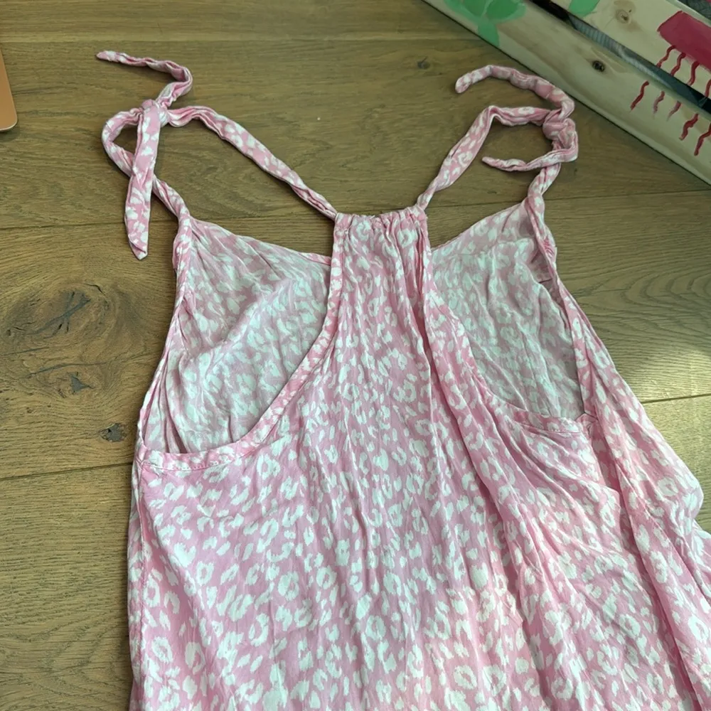 cute pink cheetah print dress/swimsuit coverup - Image 6