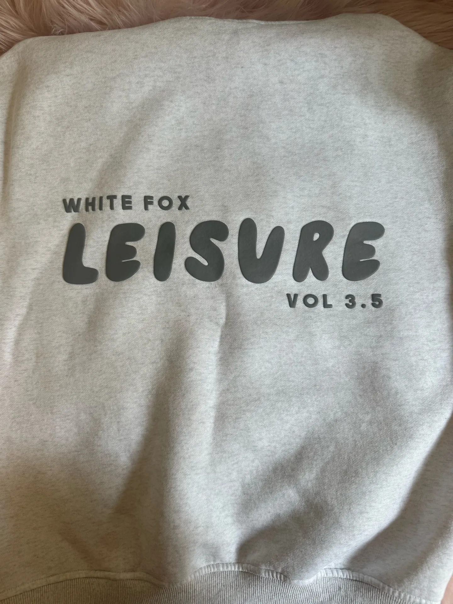 White Fox Boutique Hoodie Oversized Leisure White Fox - Image 6