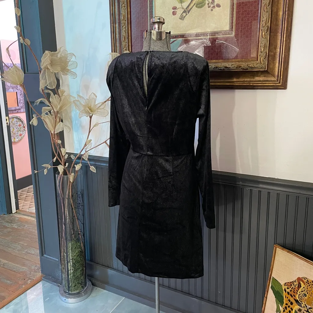 NWT Highline Collective Starry Night Velvet Witchy Mini Dress - Image 8