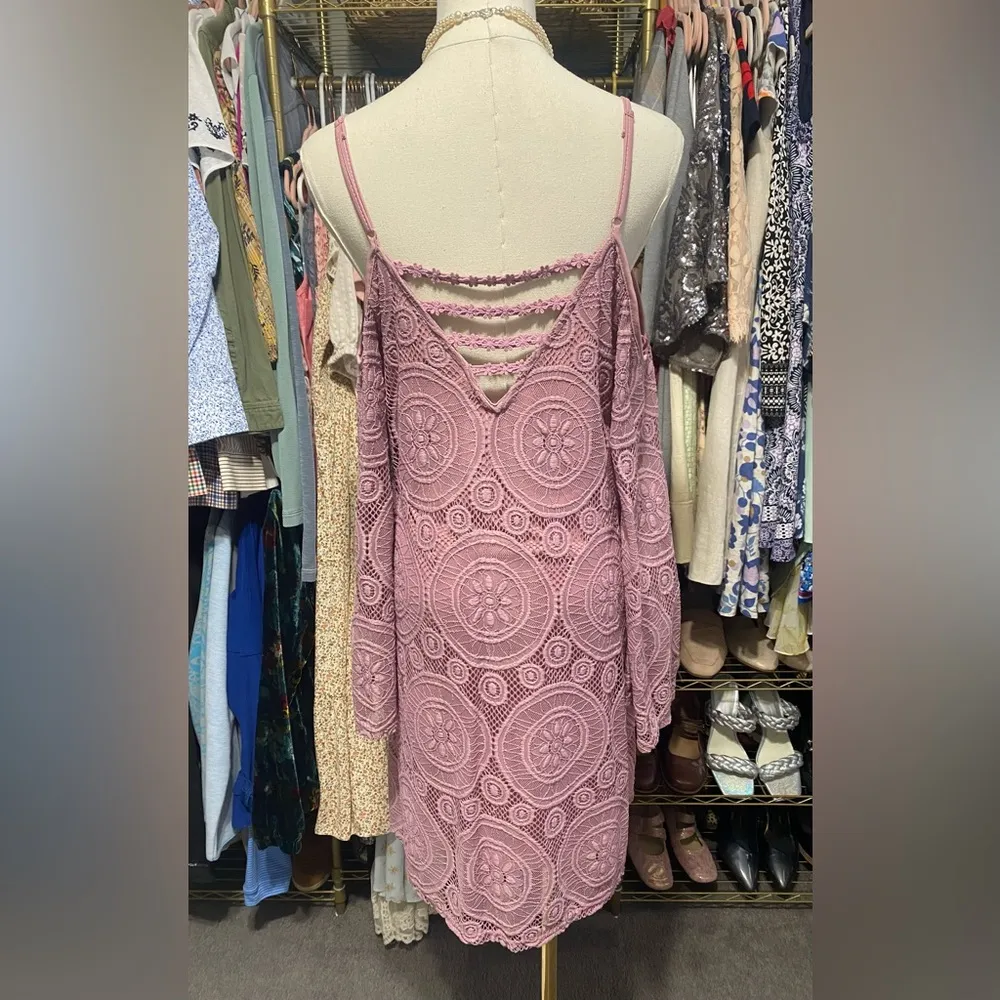 Love Fire Dress Medium Dusty Rose. - Image 3