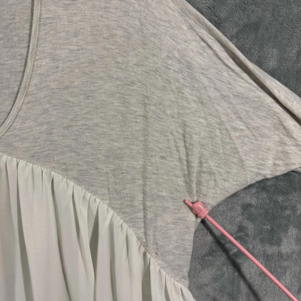 Sunday in Brooklyn Chiffon and Knit Top - Image 8