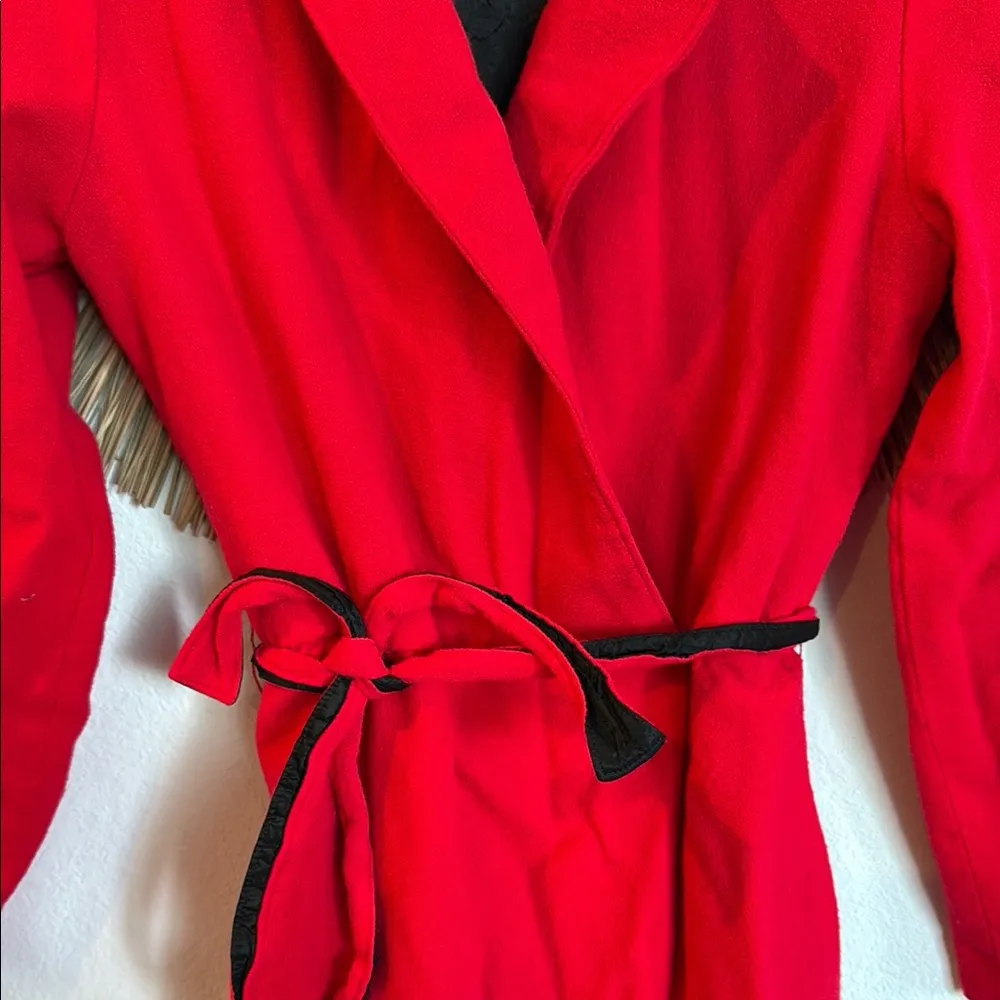 Vintage stanley sherman red Varsity Jacket with Classic Styling Size undefined - Image 6