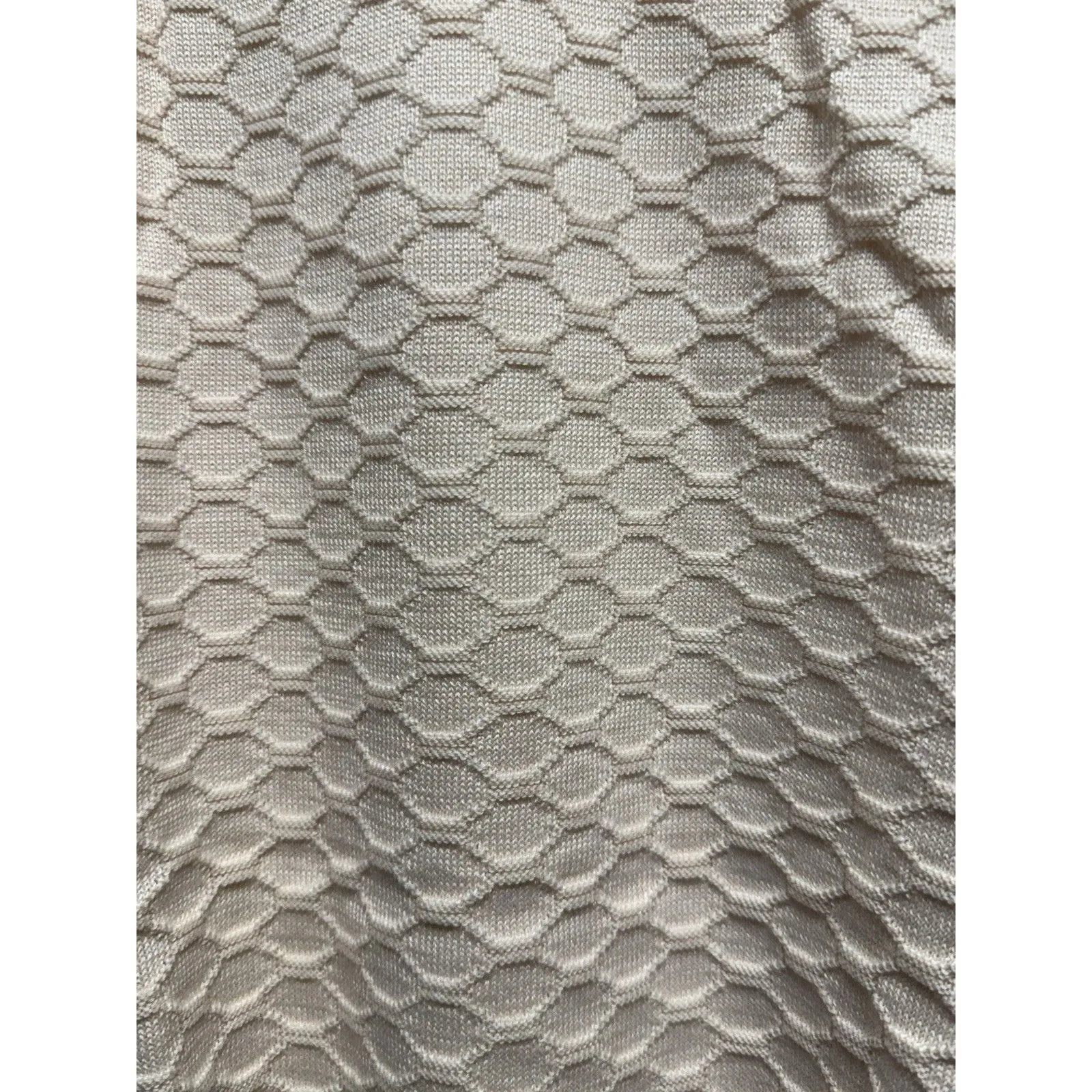 Ella Moss Women's Elbow Sleeve Shirt/Sweater Lightweight, Size-3X, Cream New - Image 2