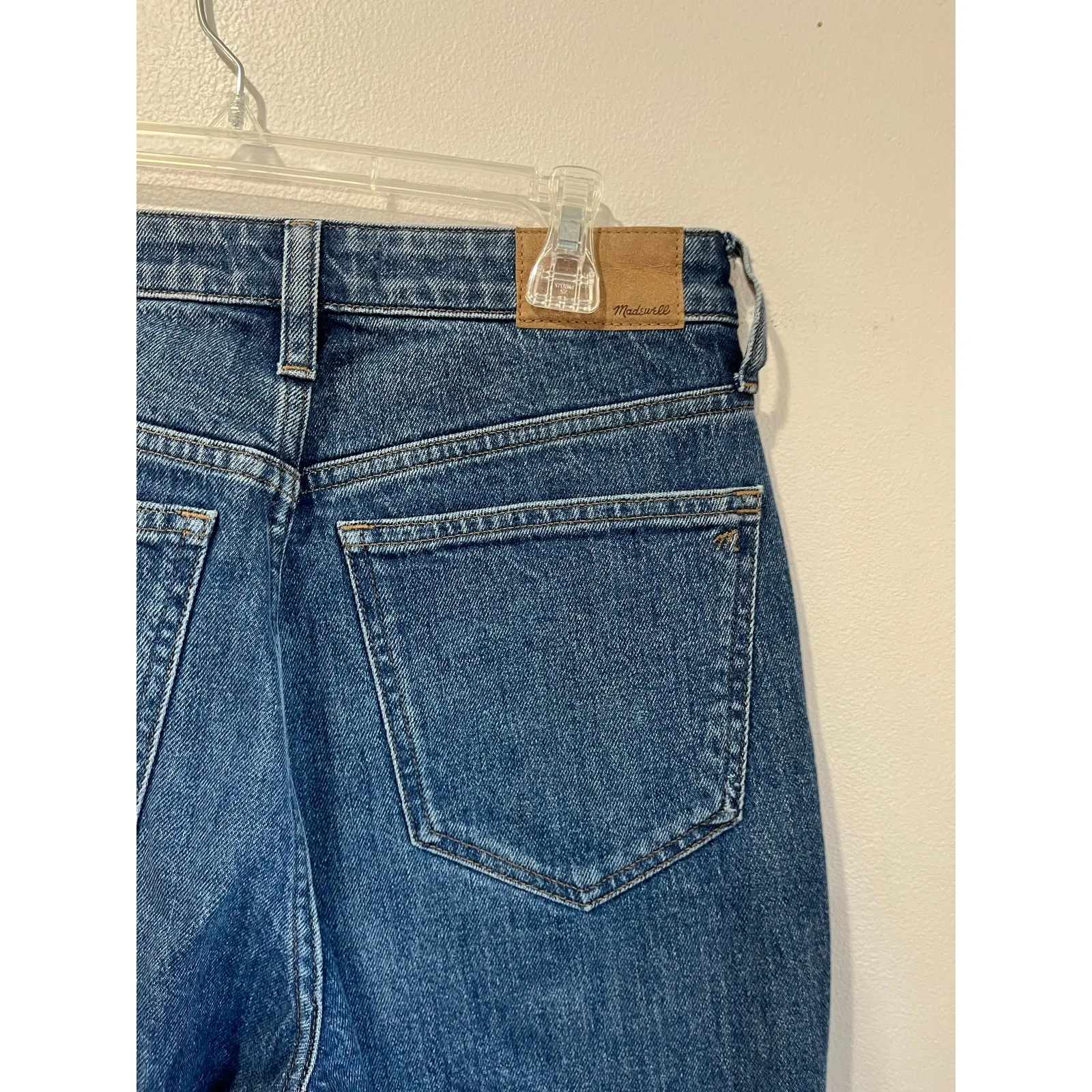 Madewell Curvy Perfect Vintage High Rise Straight Denim Jeans Size 28 - Image 5