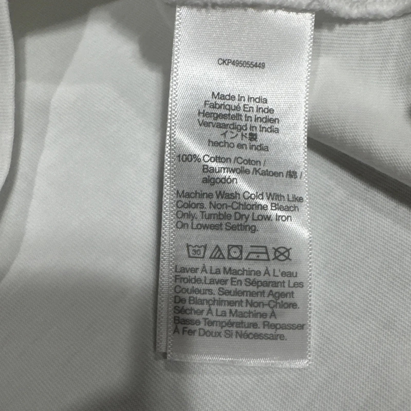 Madewell Easy Crewneck Long Sleeve Tee Oversized Relaxed Tee White T-Shirt XS - Image 6