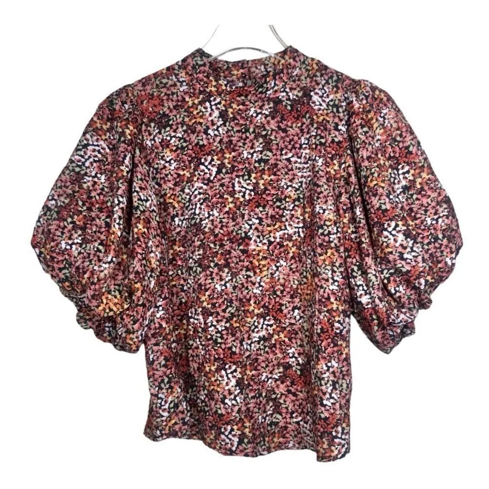 ✨MINKPINK GABAE HIGH NECK SZ MEDIUM BLOUSE✨ - Image 4