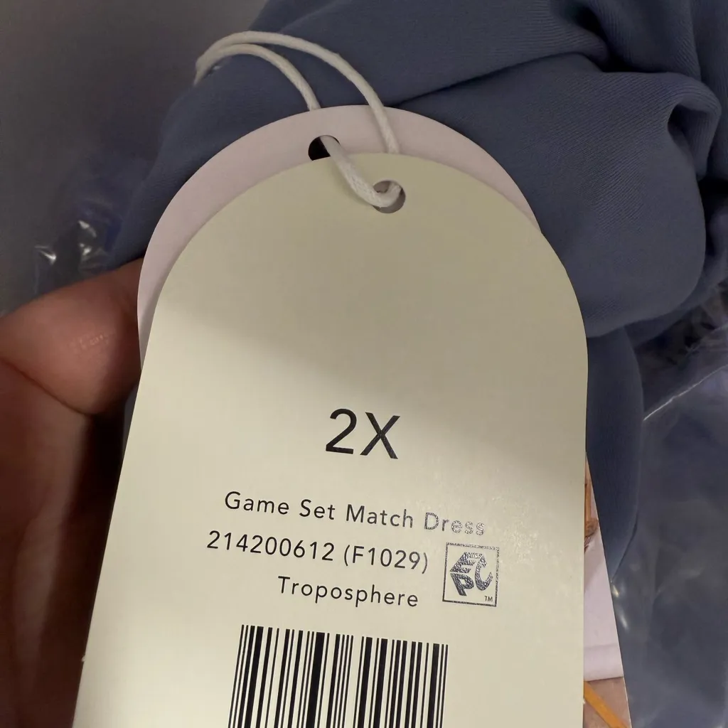 Blogilates Game Set Match Dress Purple Size 2X - Image 7