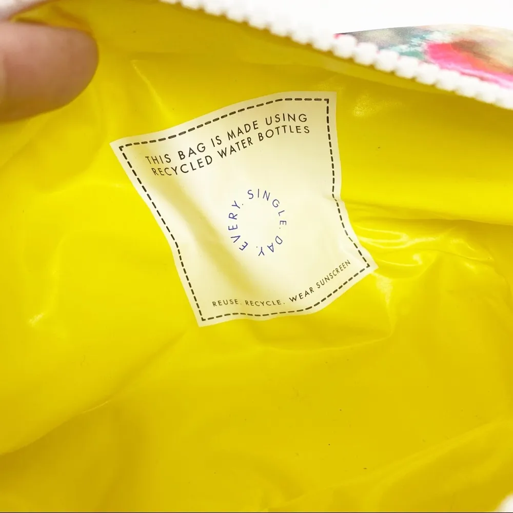 Athleta X Supergoop! Makeup Travel Cosmetics Bag: Watercolor Floral Print - Image 11